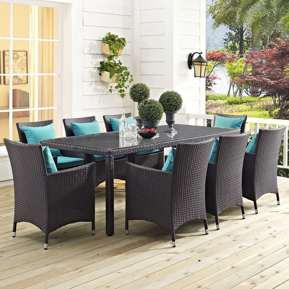 82-inch Outdoor Patio Dining Table